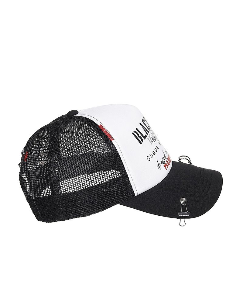 BBD Vintage Clash Trucker Mesh Cap (Black)