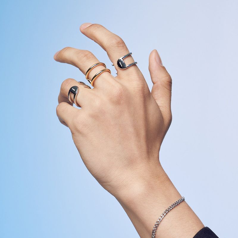 EDGE CLIP RING - GOLD
