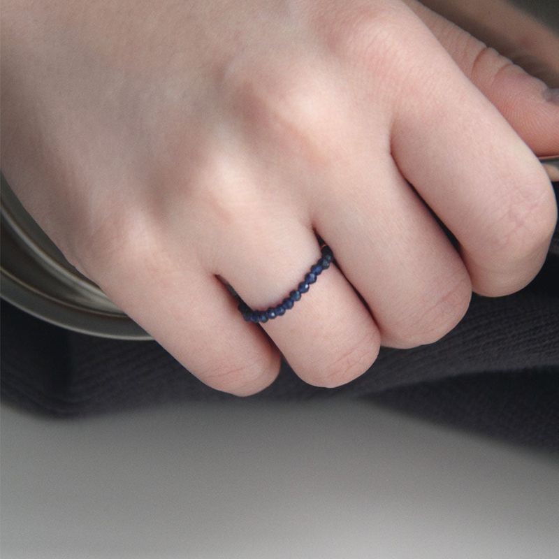 [CCNMADE] Crystal DoongGool Ring (8color)