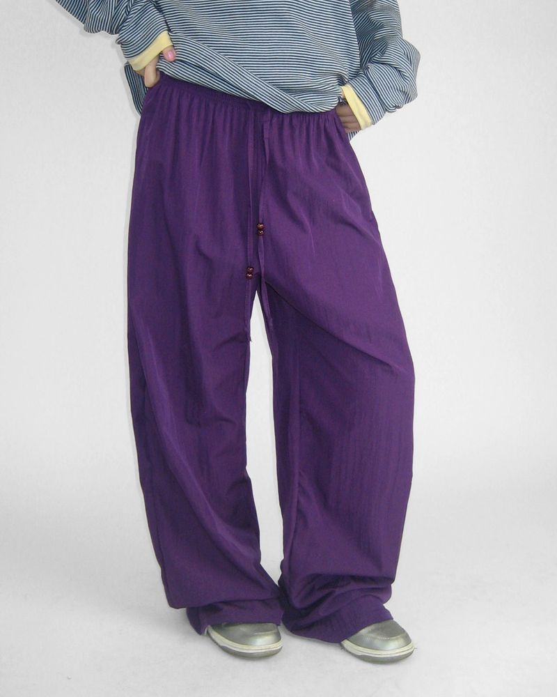 NUPHLO(ニューフロー)の「WOOD STRING WIDE PANTS(Pants)」