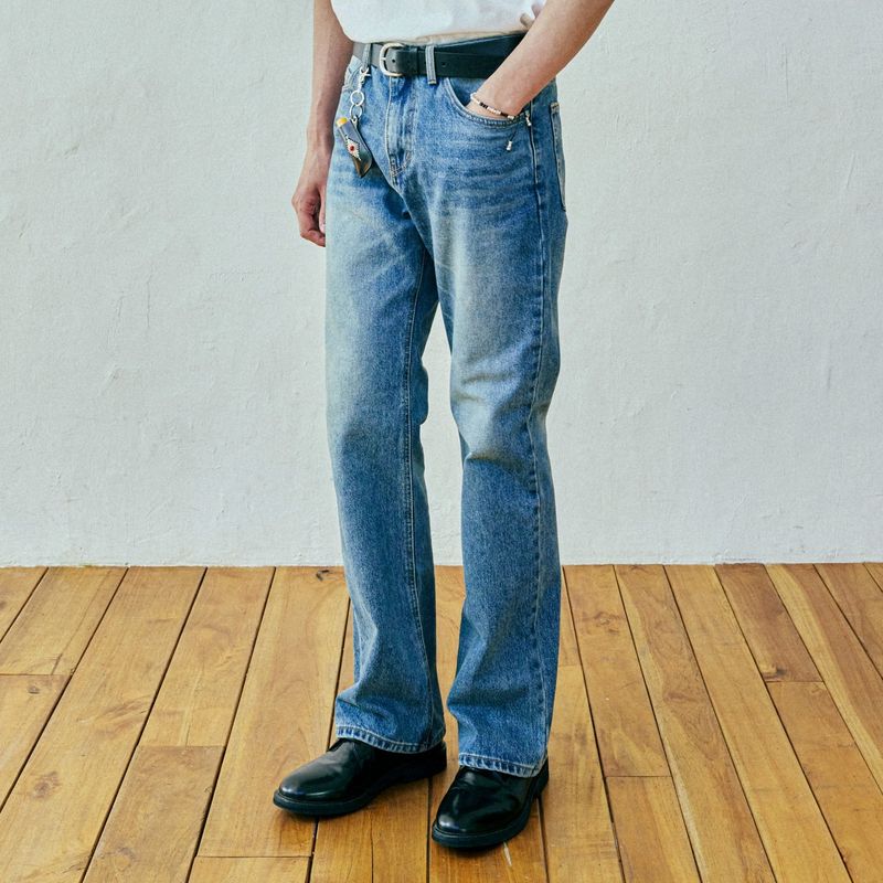 97 rc ballast washed bootscut denim pants