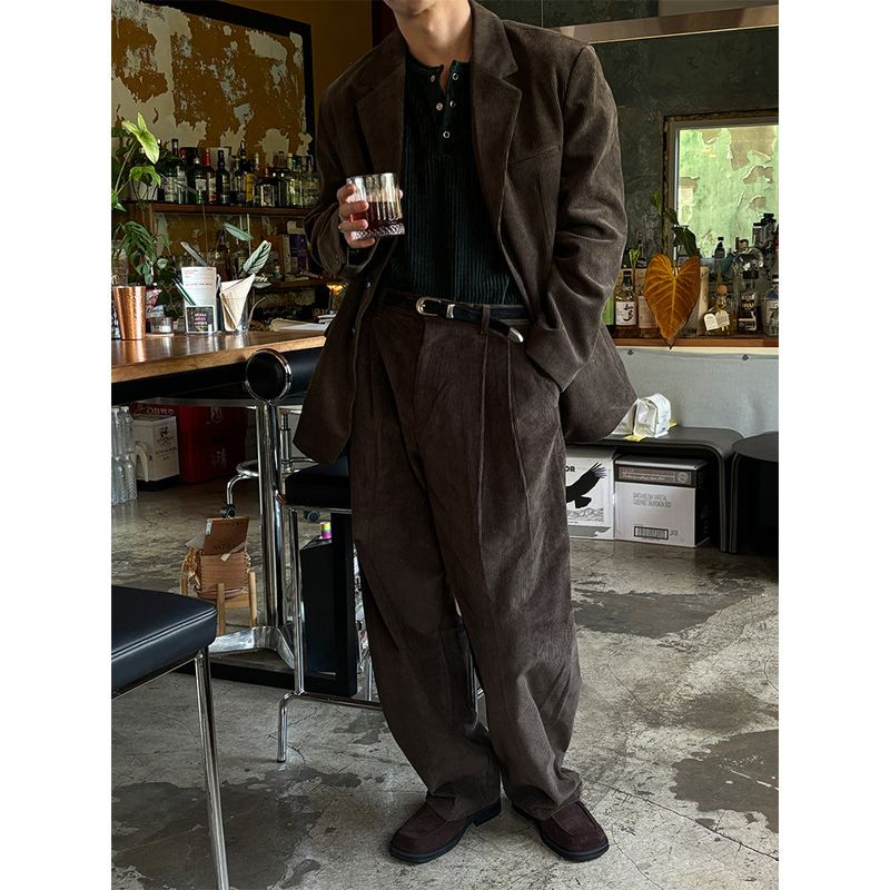 LAURANT（ロラン）の「[SET UP가능] ヘビーコーデュロイオーバーフィットジャケット(3color)（ジャケット/アウター）」