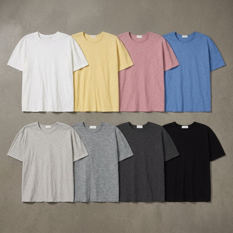 Natural Cotton Relaxed Tee