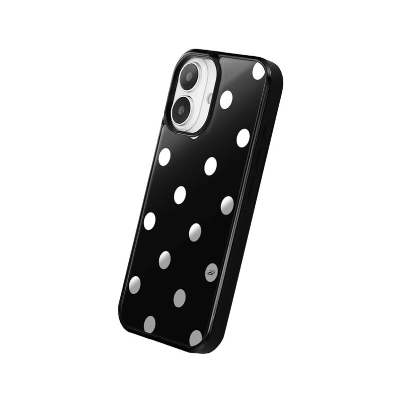 22 dot case - black