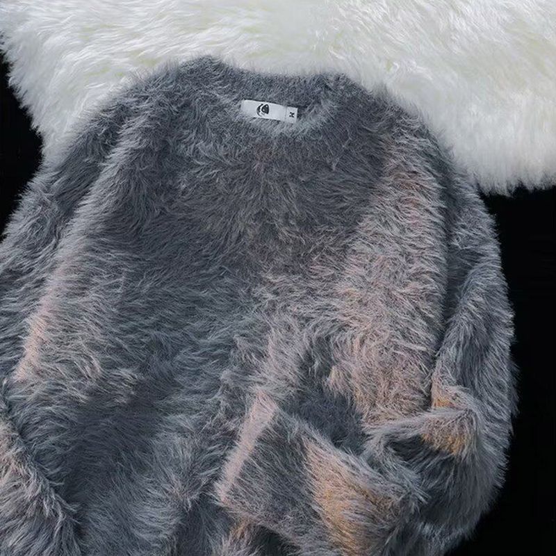 COZINESS（コジネス）の「[Unisex] Phantom Angora Round Knitwear (3 colors)（Tops）」