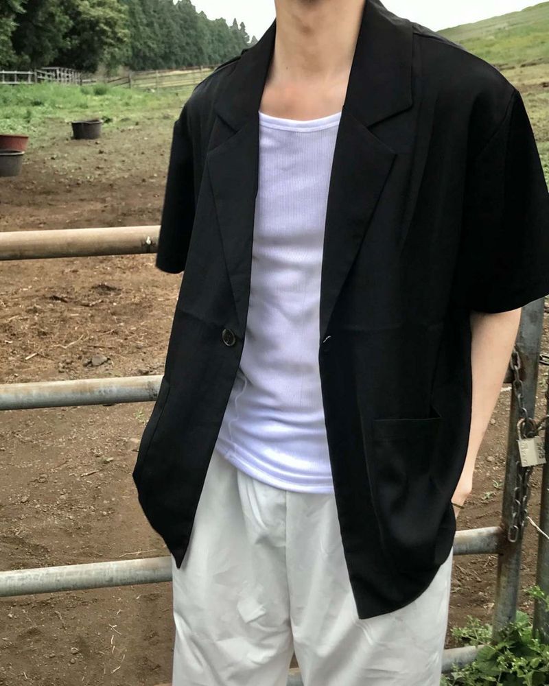 Diallo short sleeve jacket
