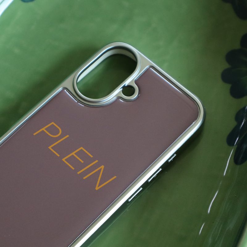 [MADE] PLEIN SILVER EPOXY PHONE CASE