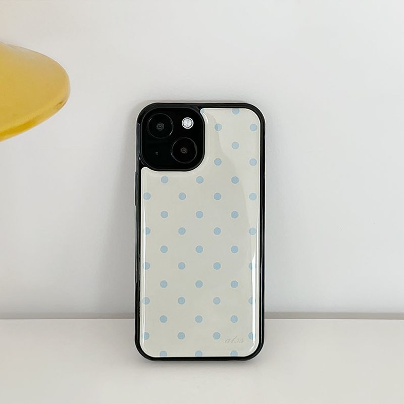 dot epoxy bumper case(ivory)