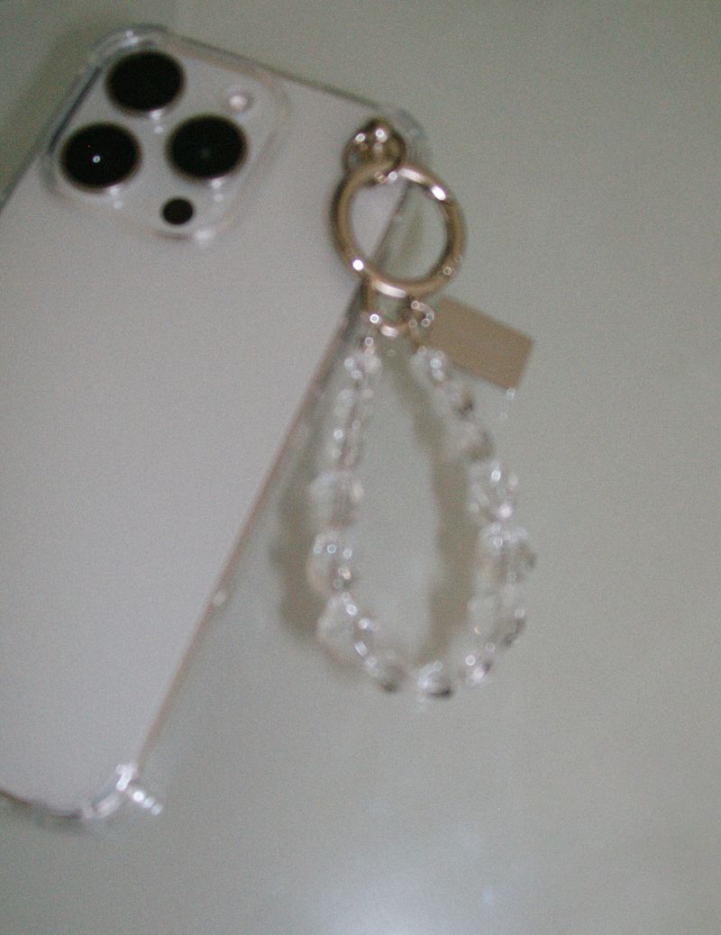 Mini glass keyring