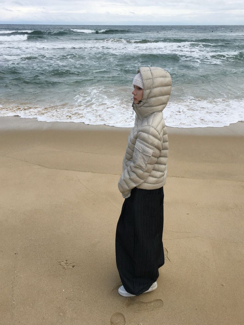 [Fill Power 600] Atomic Premium Down Hood Lightweight Padding (4c)