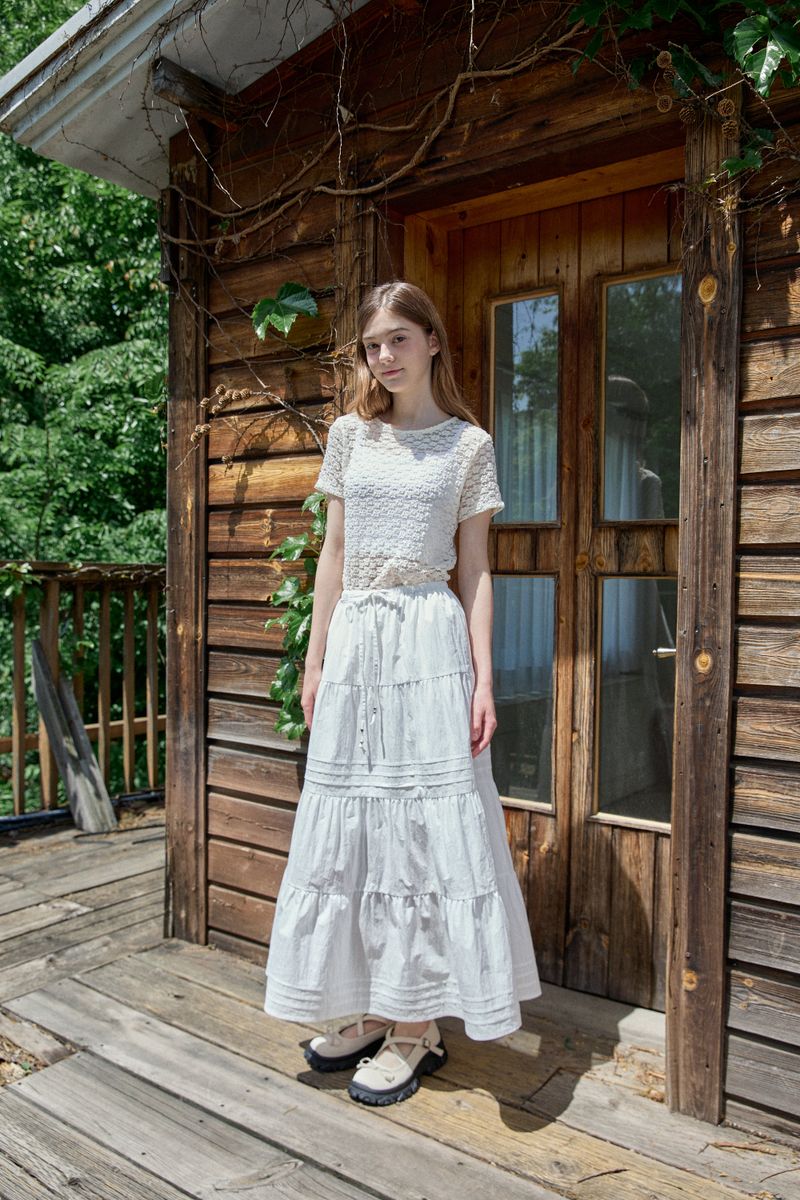 LACE JACQUARD TS