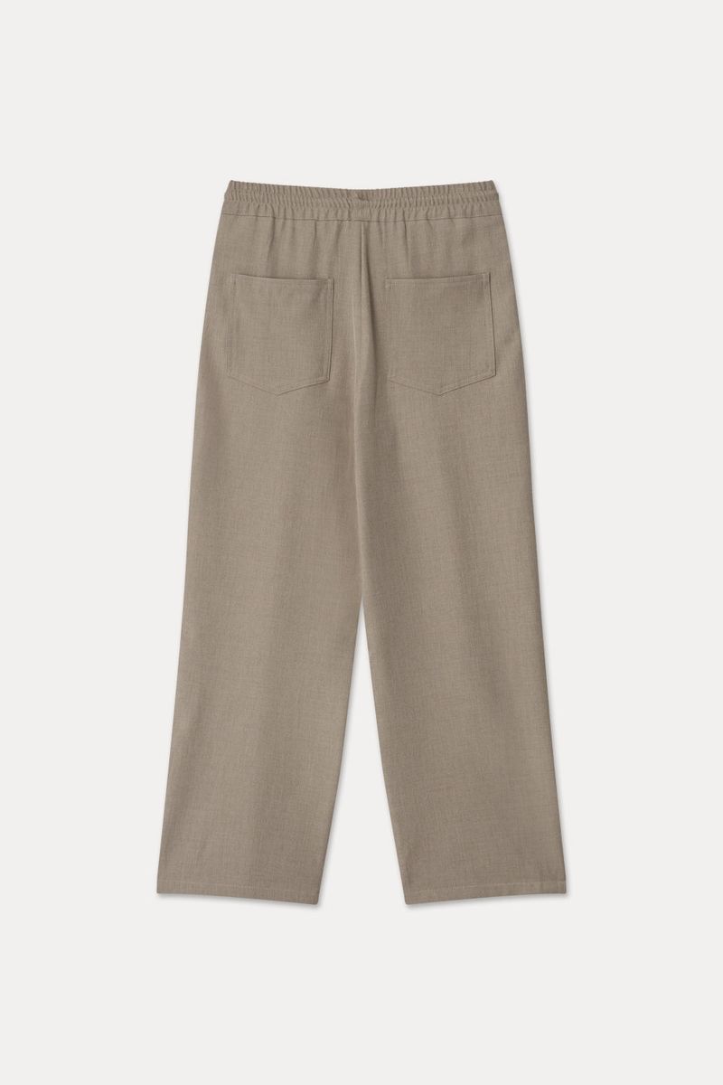 EASY-BANDING SLACKS_BEIGE