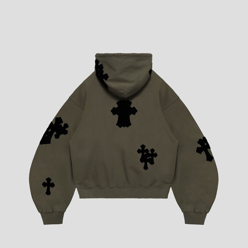 PARAGRAPH CROSS HOODIE