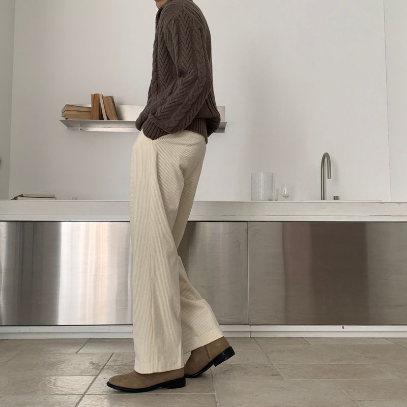 LMN Golden Back Bendable Cotton Pants (6 colors)