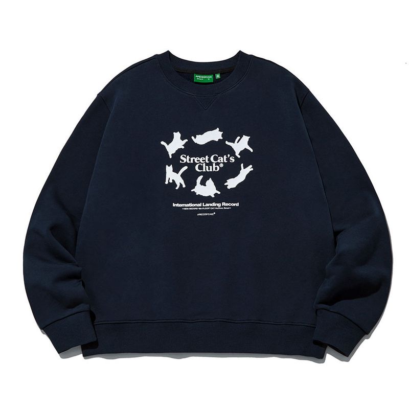 6th-floor Crewneck_Navy
