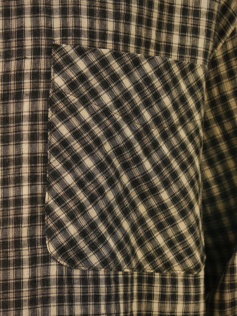 GA Nerd Overfit Check Shirts