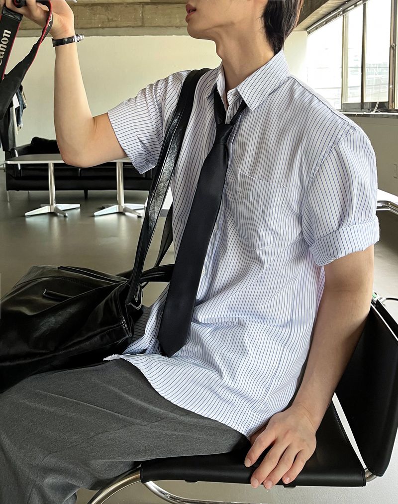 mimimal summer stripe shirts