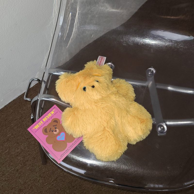 Yellow Yeti Teddy bear