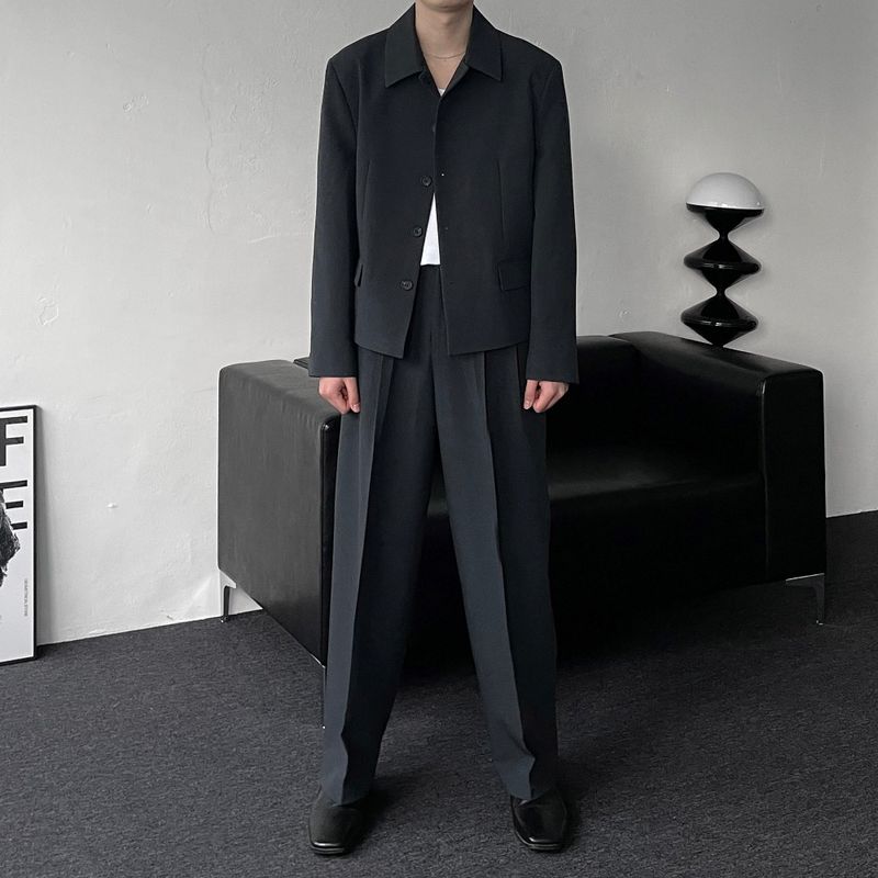 CR Camille Two-Tuck Wide Pants (2 colors)
