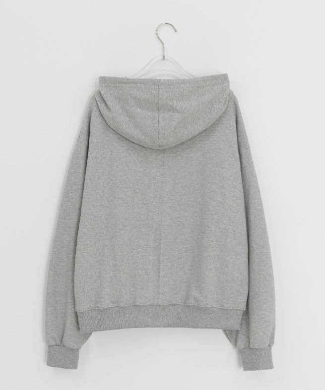 Silka Cotton Rivet Over Hood Zip-Up