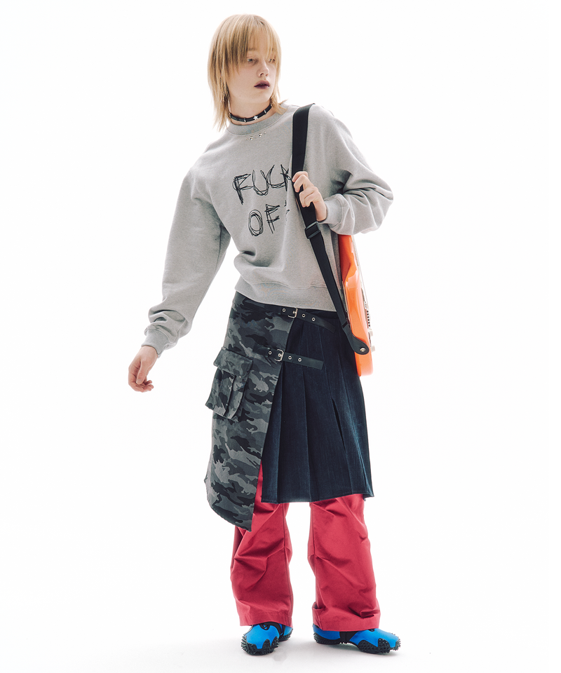 DUAL ROUTE WRAP SKIRT