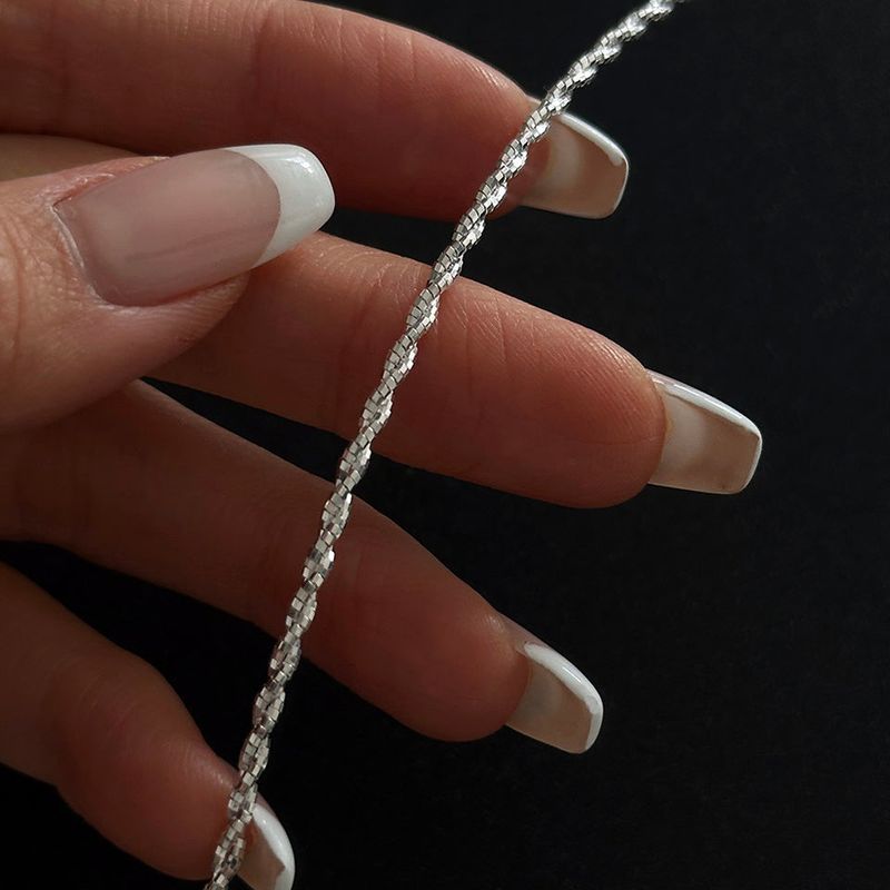 MOSXE（モスクス）の「[925silver] Sparkle rope necklace（Accessories）」