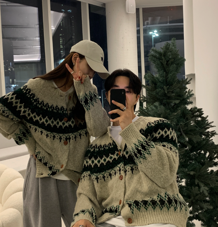  Sharp Iceland Nordic Knit Cardigan