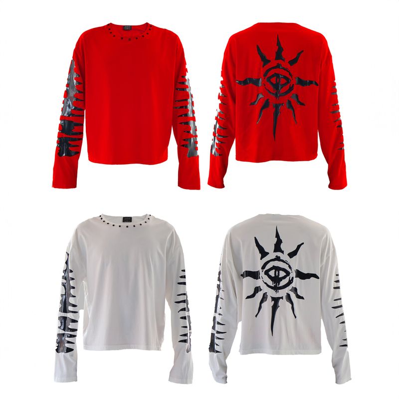 SEXXDEVIL（セックスデビル）の「SEXXDEVIL Eye of Cthulhu print long sleeves（Tops）」