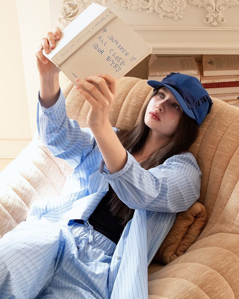 Two-tone Pajama set (blue)