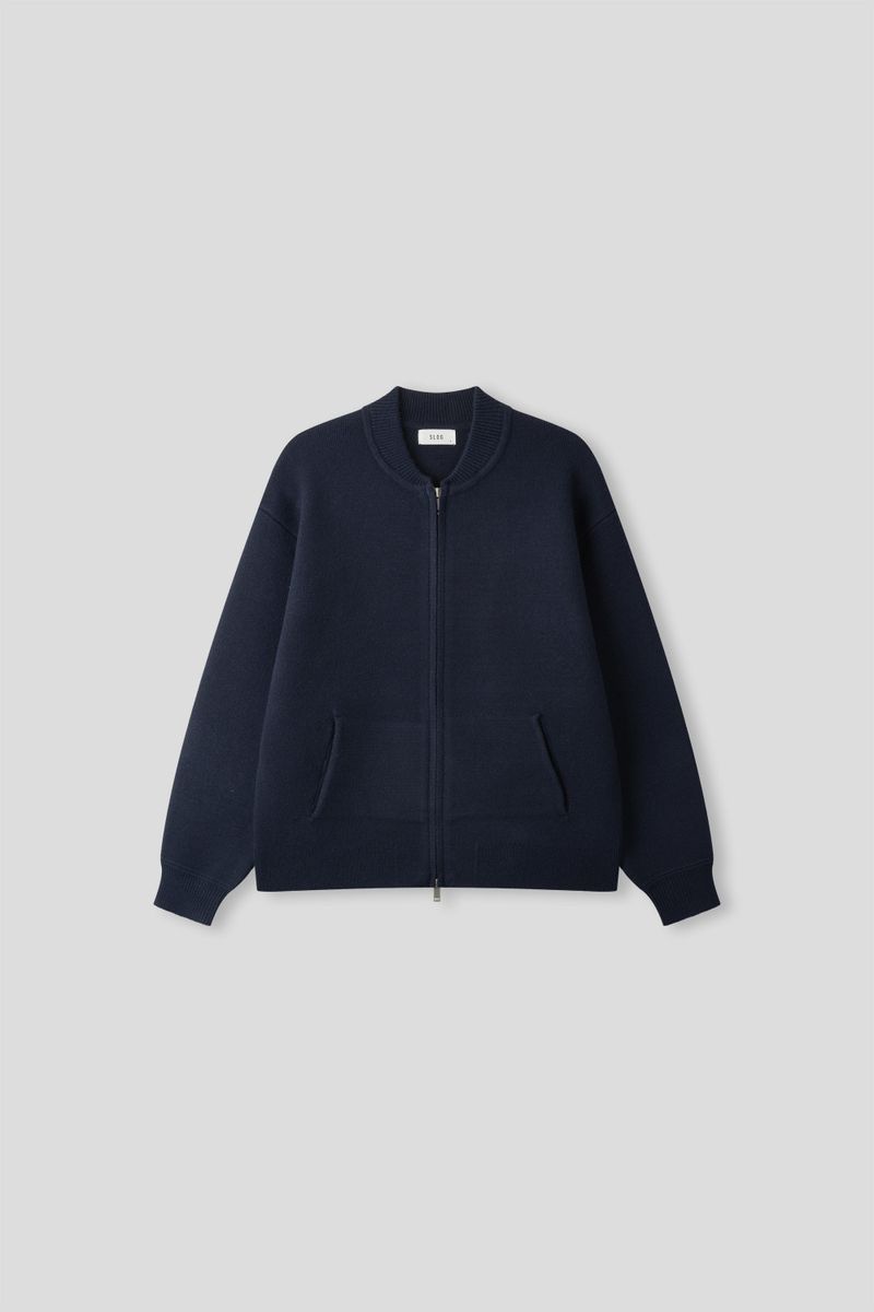 Perion Round Two-Way Cardigan 5COLOR