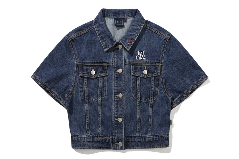 ROMANTIC CROWN（ロマンティッククラウン）の「WOMANS DENIM JACKET_BLUE（Jackets/Outerwear）」