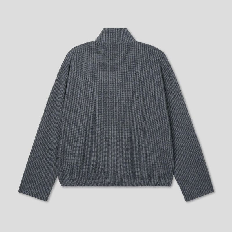 Junky Knitted Zip Up (3color)