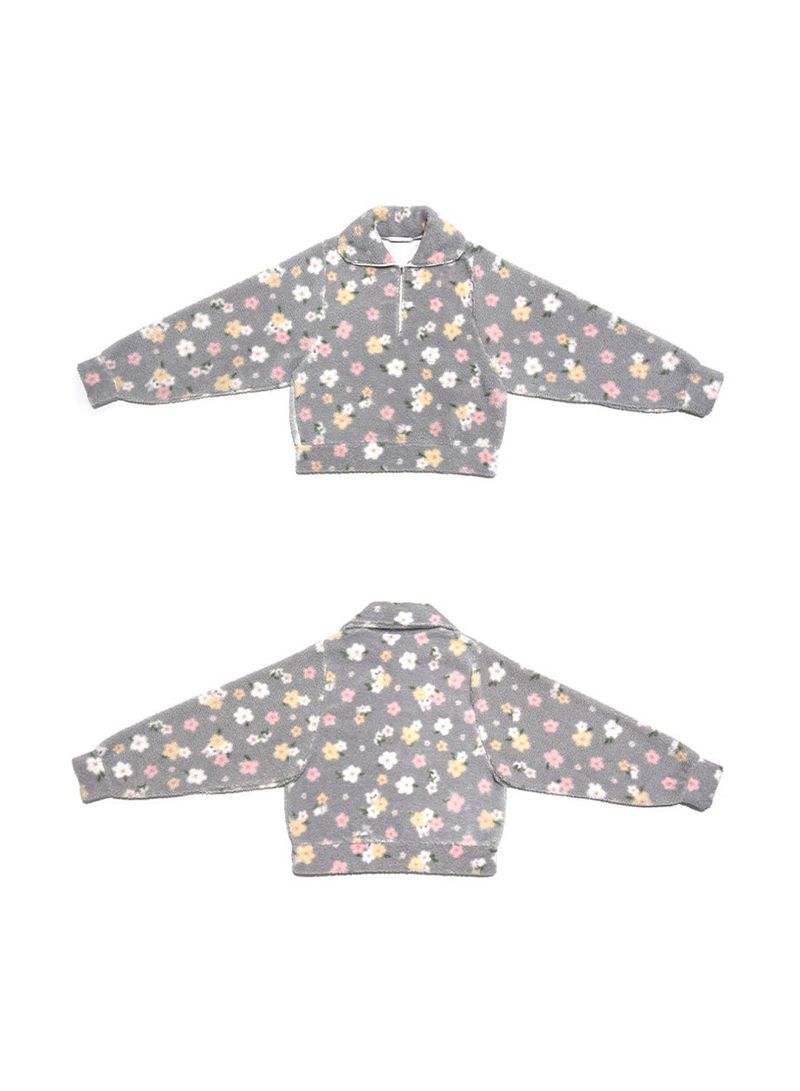 STELLA FLEECE ZIP UP (2COL)