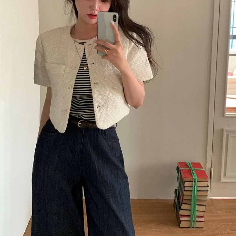 [MD pick!] striped boat neck camisole