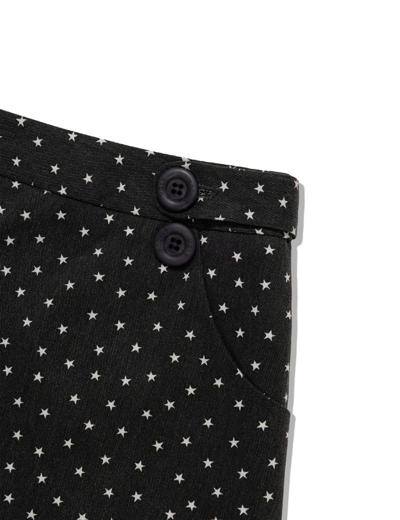 PIGMENT STAR MINI SKIRT(CHARCOAL)