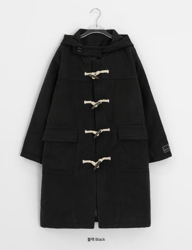 Kithe Quilted Hood Duffel Long Coat