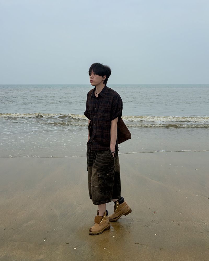 Brent Cargo Panel Bermuda Pants