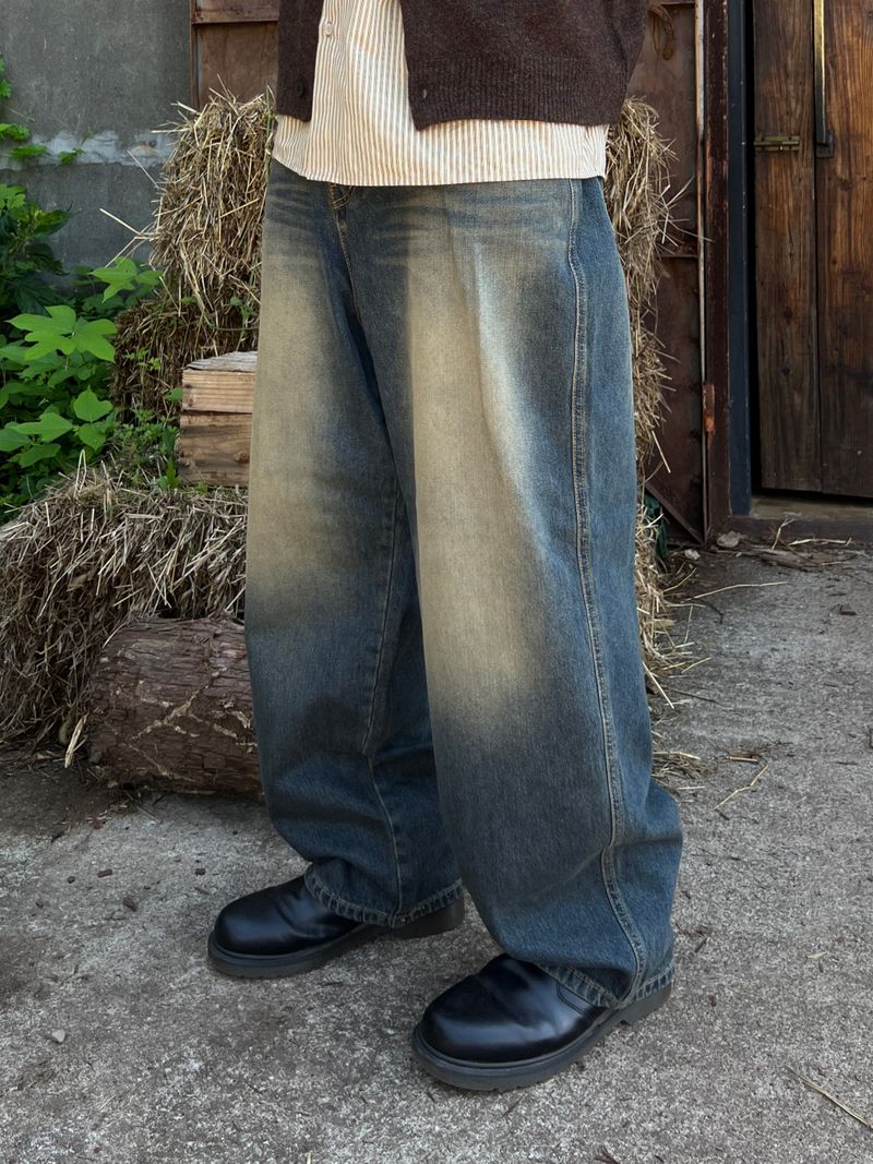 ESOO(イス)の「Celine Washing Balloon Denim Pants S / M / L(Pants)」