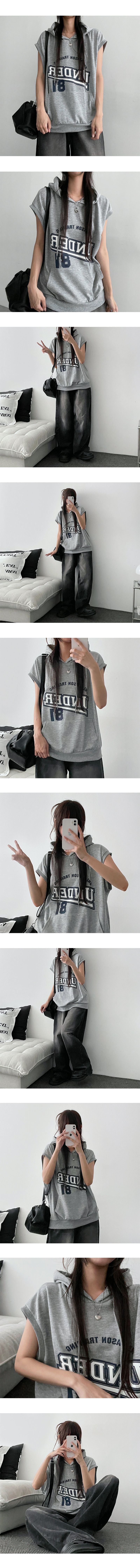 a lit hooded vest