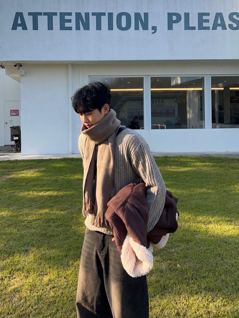 Haas Suede Shearling Mustang Jacket (3 Colors)
