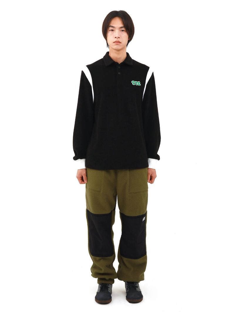 S.T.C. CASTLE FLEECE PANTS (KHAKI)