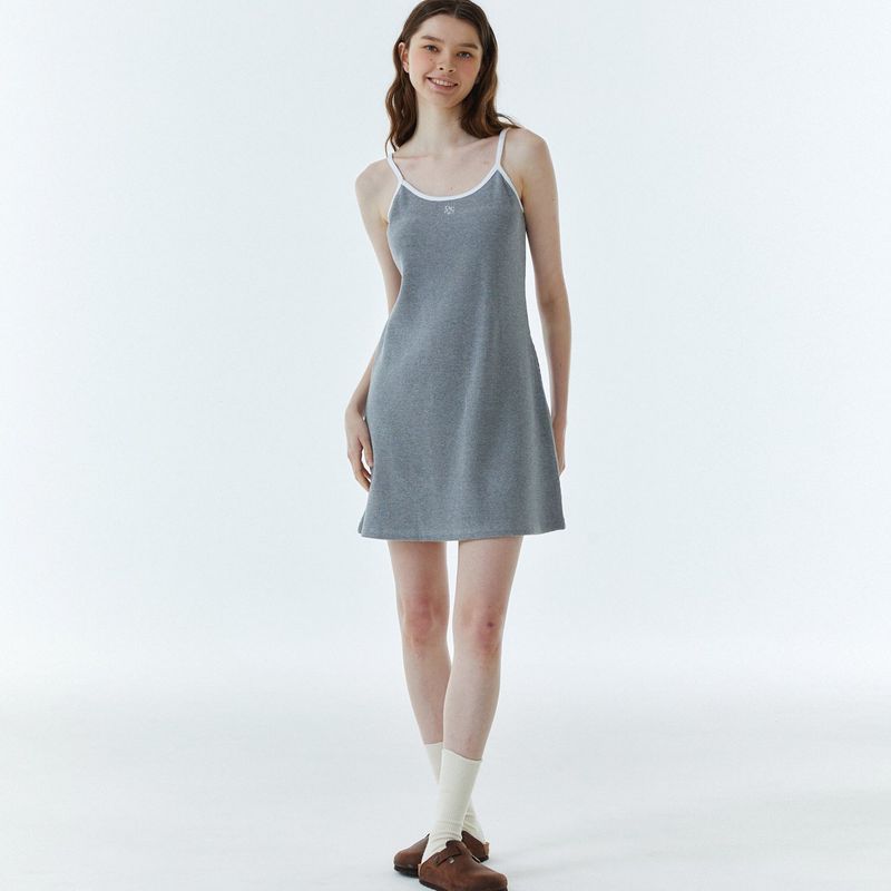 RVS Sleeveless One-piece Melange Gray