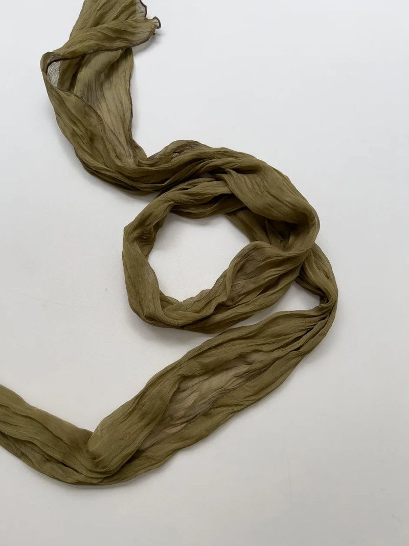 Diane Wrinkle Long Scarf