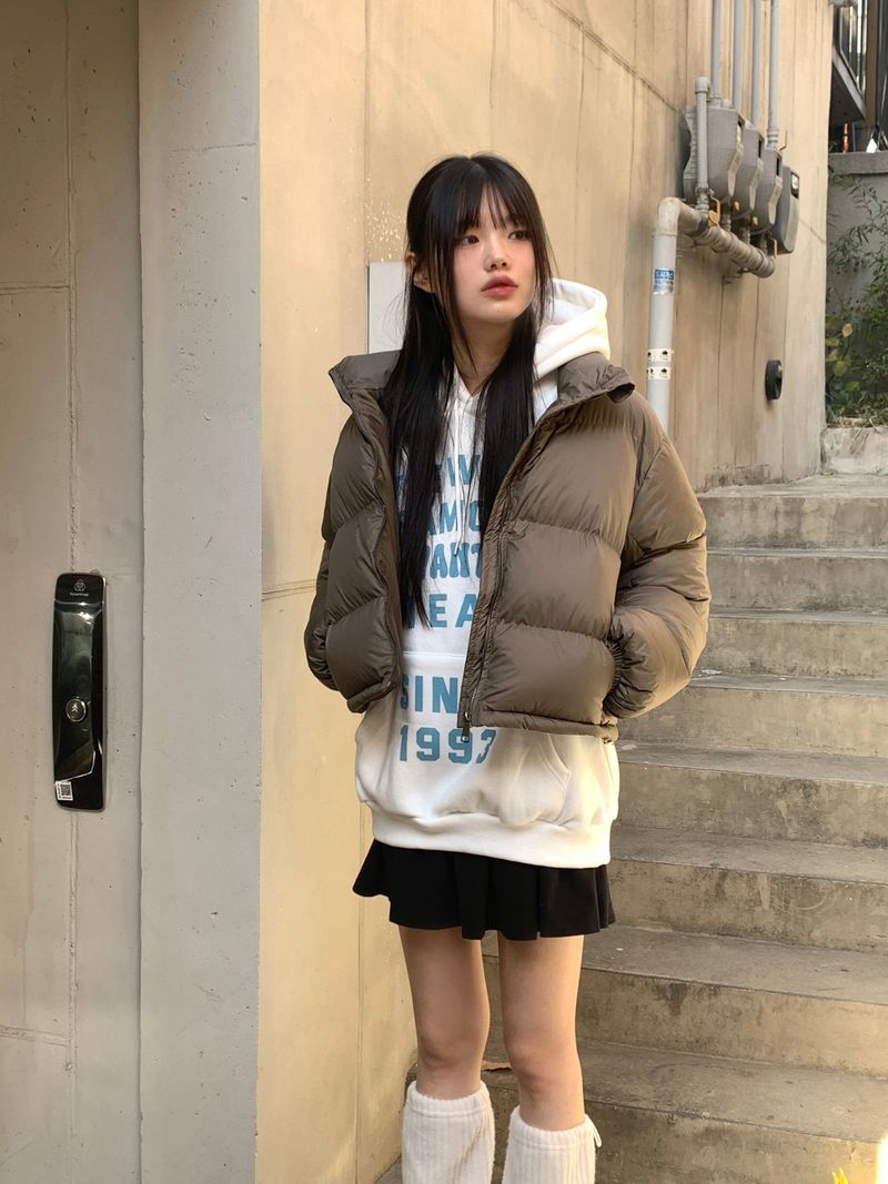 [MADE] Orson Wellon Puffer Crop Short Padding