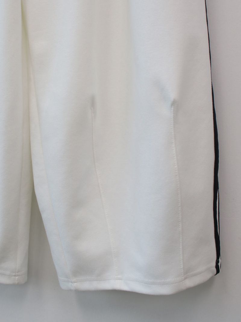 pintuck track pants