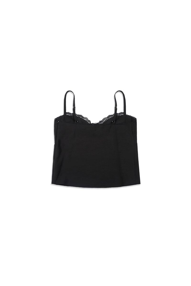 Sleek lace sleeveless_black