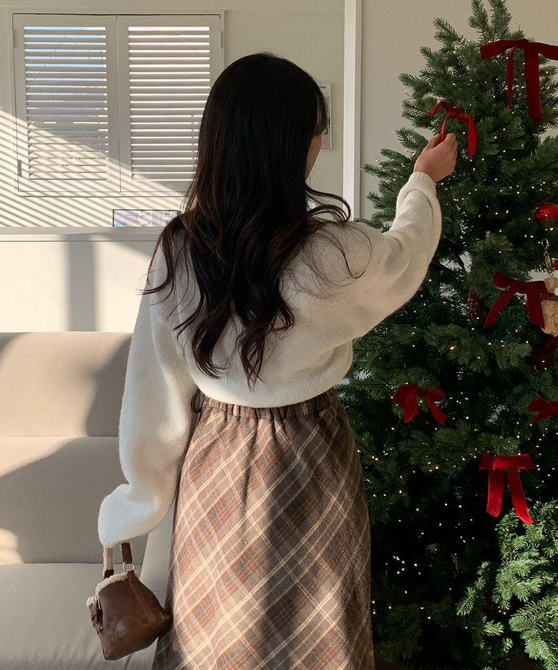 Betty Check Skirt