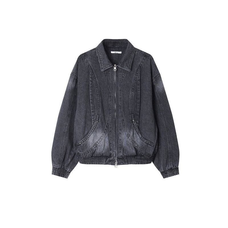 Trip Two-Way Denim Jacket (2 Colors)