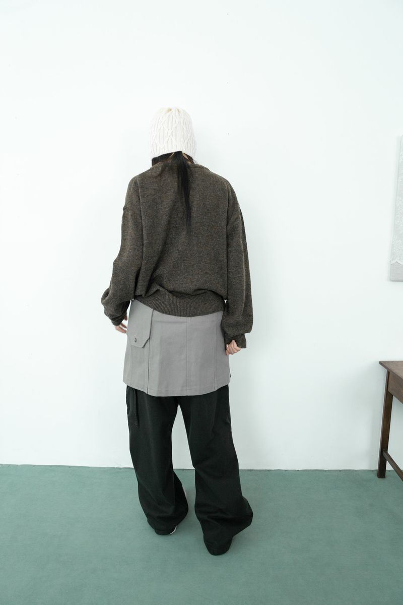 omoosoohy（オムスヒ）の「cargo mini belt skirt(2colors)（Skirts）」