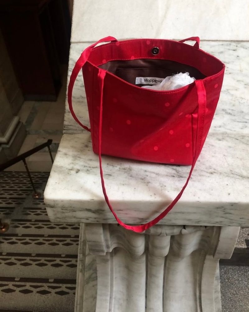 sloppipie（スロッピパイ）の「【MADE】ソフトトートバッグ[RED]（バッグ）」